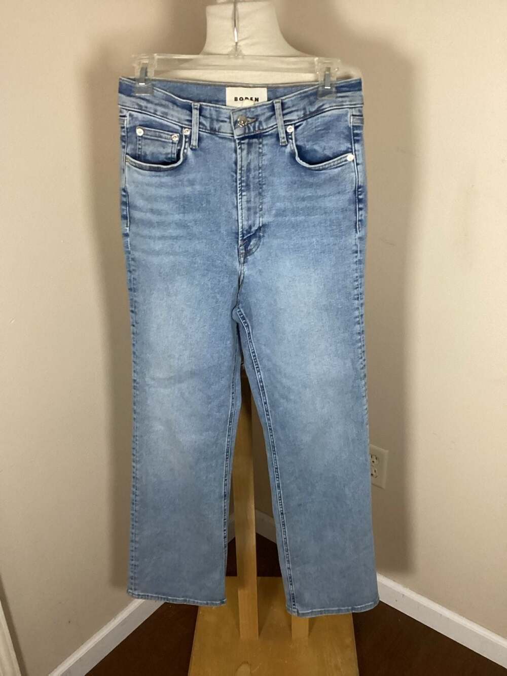 Boden High Rise True Straight Jeans W29 L32